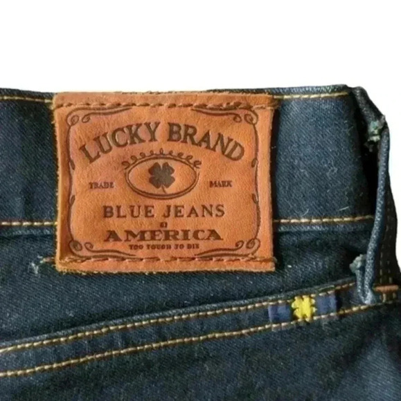 Lucky Brand Mid Rise Sofia Skinny  Jean Lapis Lazuli Dark Wash Women's size 2/26 - Picture 9 of 14